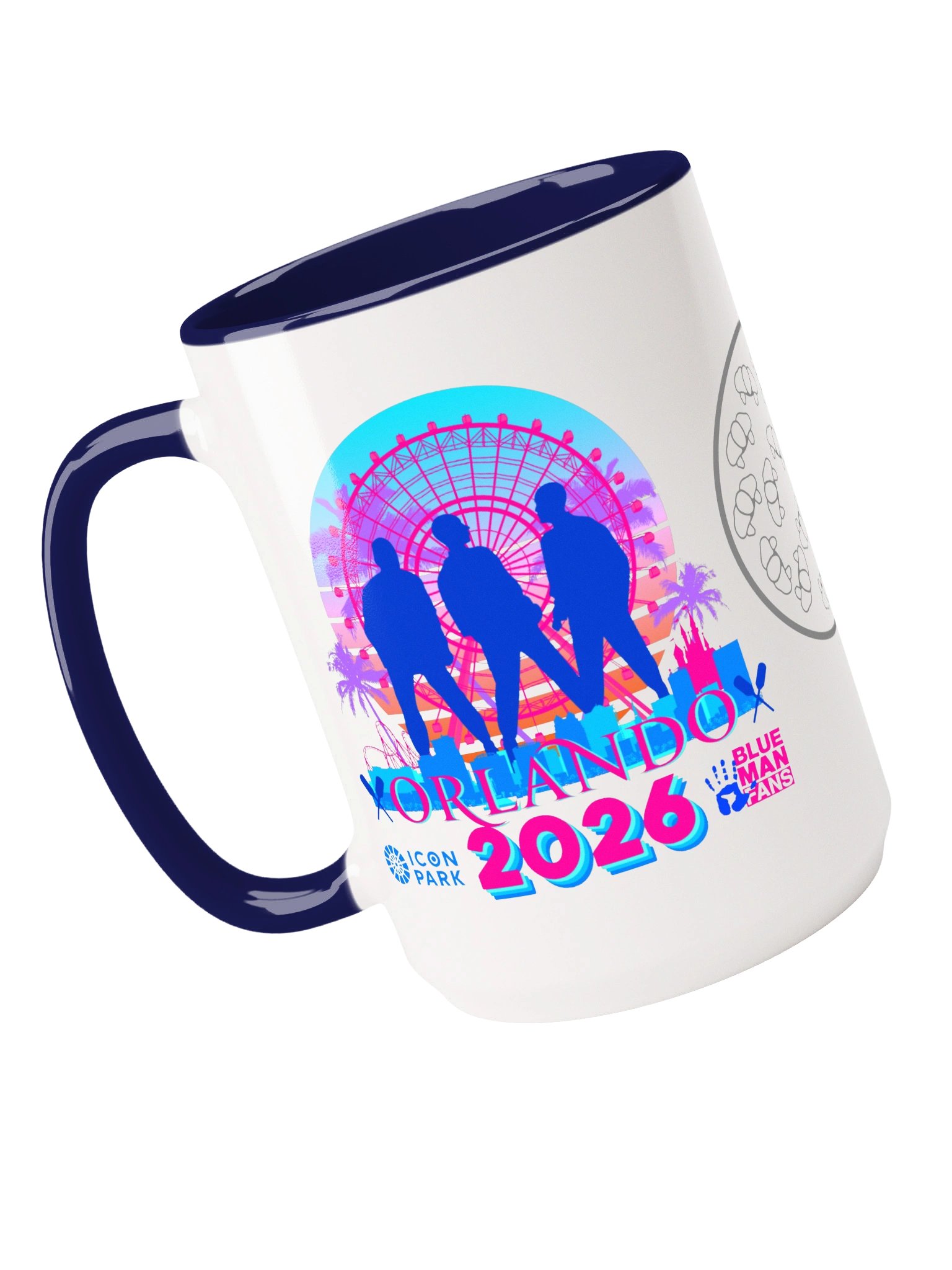 Blue Man Fans Orlando Fan Meet 2026 Coffee Mug product image (4)