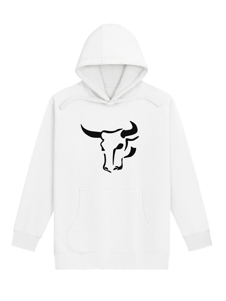 Bull Hoodie - Wht product image (1)