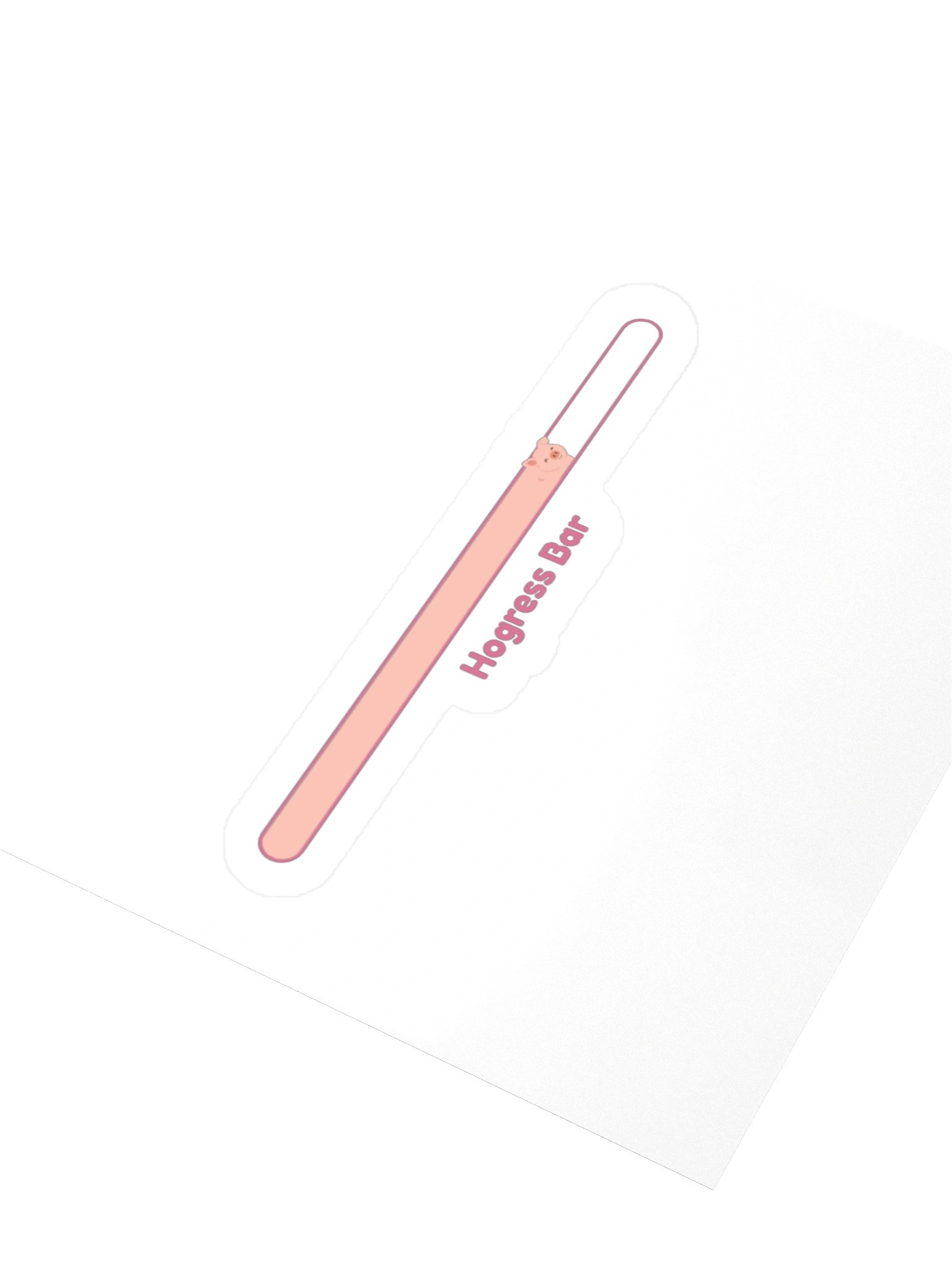 Hogress Bar Pig Progress Sticker product image (11)