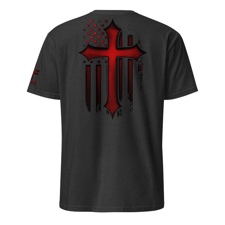 Christian Cross Red Carbon Onyx product image (1)