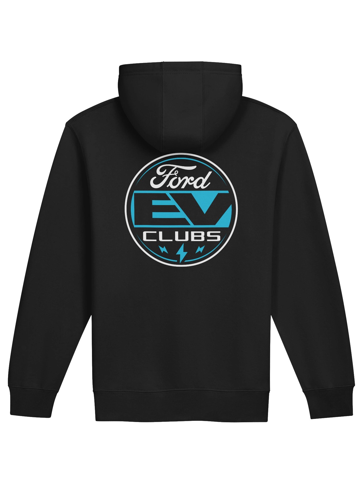 Ford EV Clubs Zip-Up Hoodie (Black) product image (2)