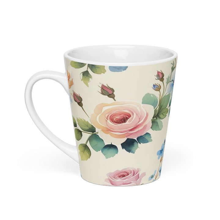 Rose Garden Latte Mug product image (1)