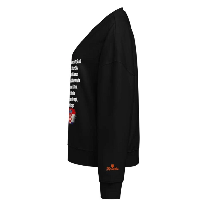 Thompson Ako Ne Znaš Šta Je Bilo (stihovi) WomenOrganic Sweatshirt product image (1)