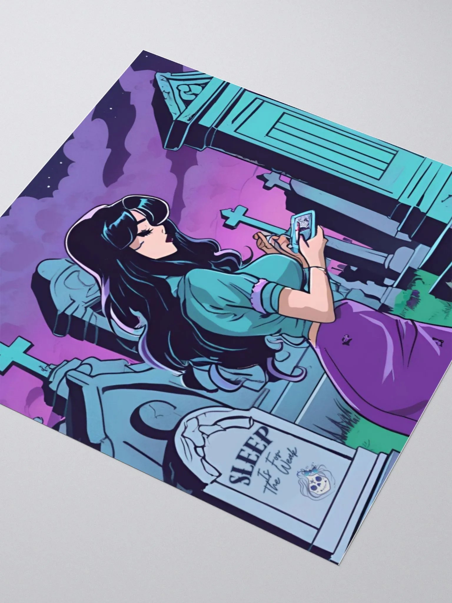 Sleep is for the Weak Sticker product image (3)