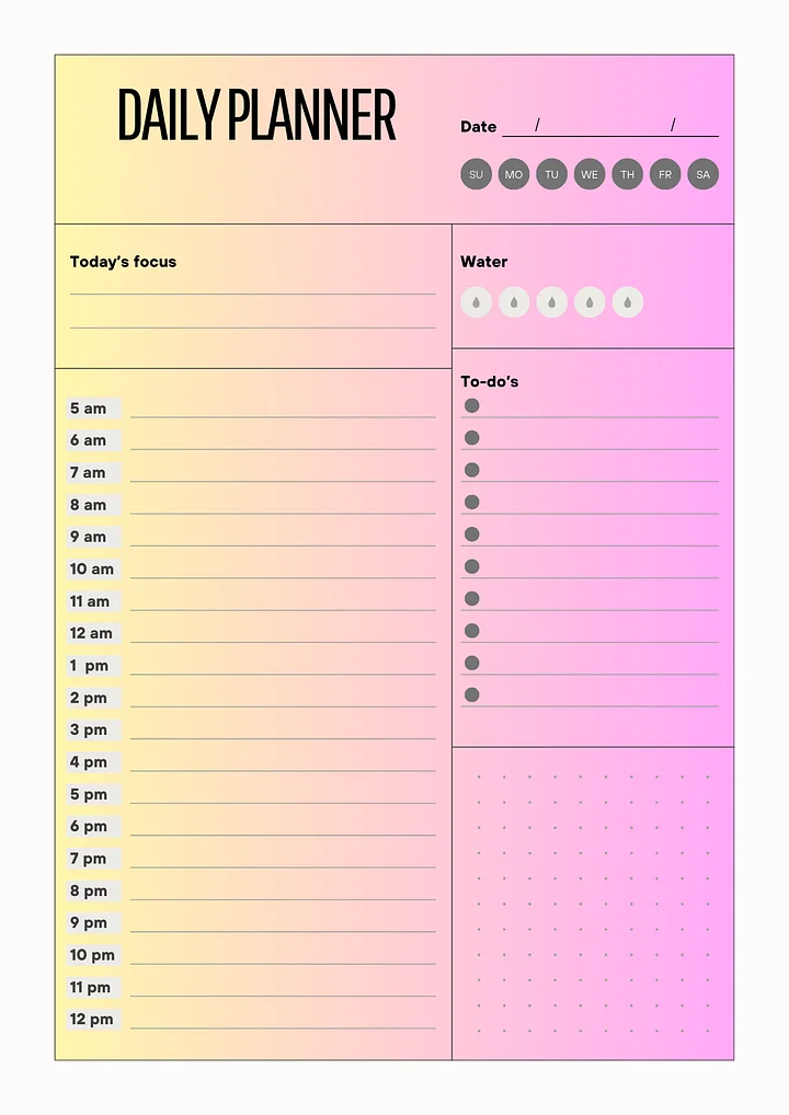 Daily Planner product image (2)