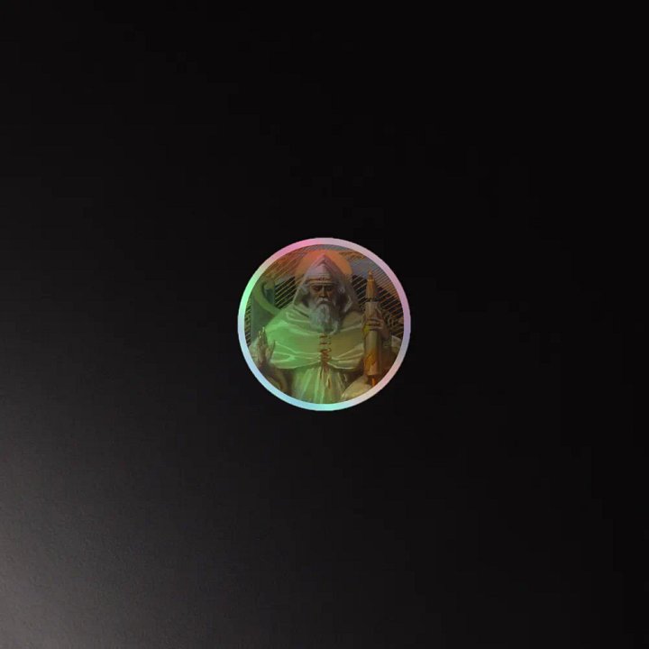 CallMeEzekiel Big Holographic Sticker product image (2)