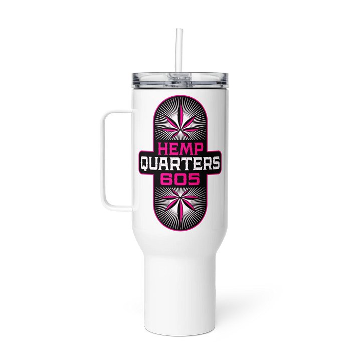 HempQuarters Pink 40oz Stainless Travel Mug product image (2)