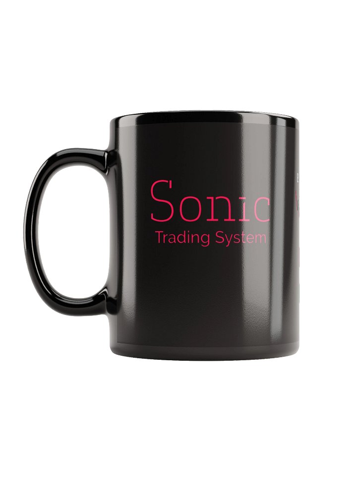 Sonic Trading System - Day Trade To Win Black Mug product image (1)