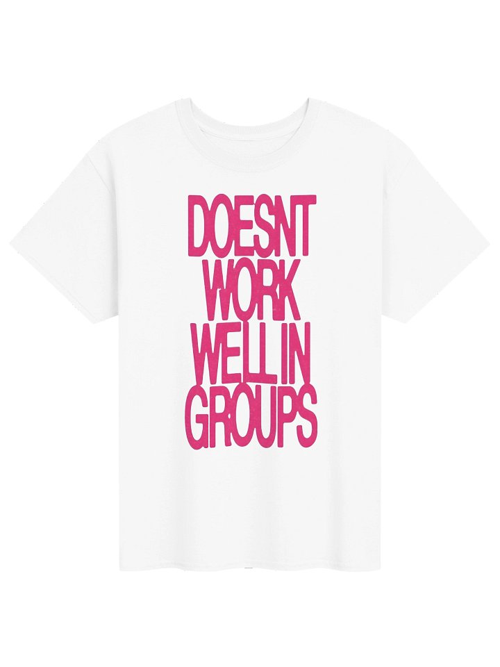 Doesn't Work Well In Groups Baby ADÉLA T-Shirt product image (1)