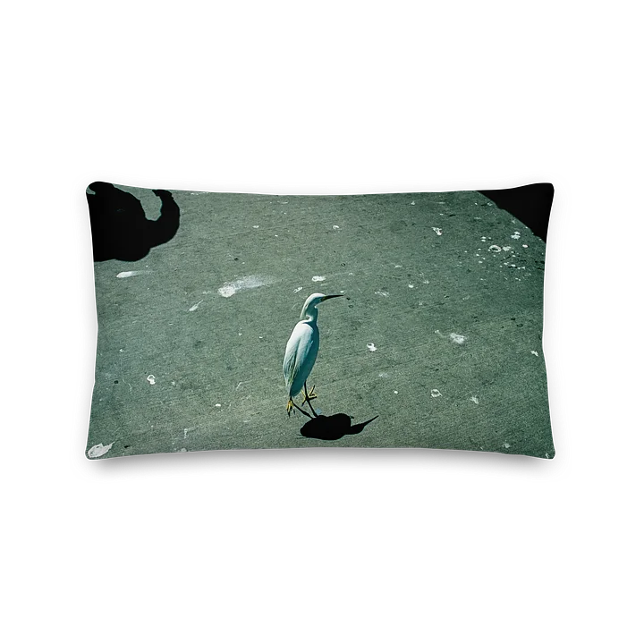 Snowy Egret Pillow product image (2)