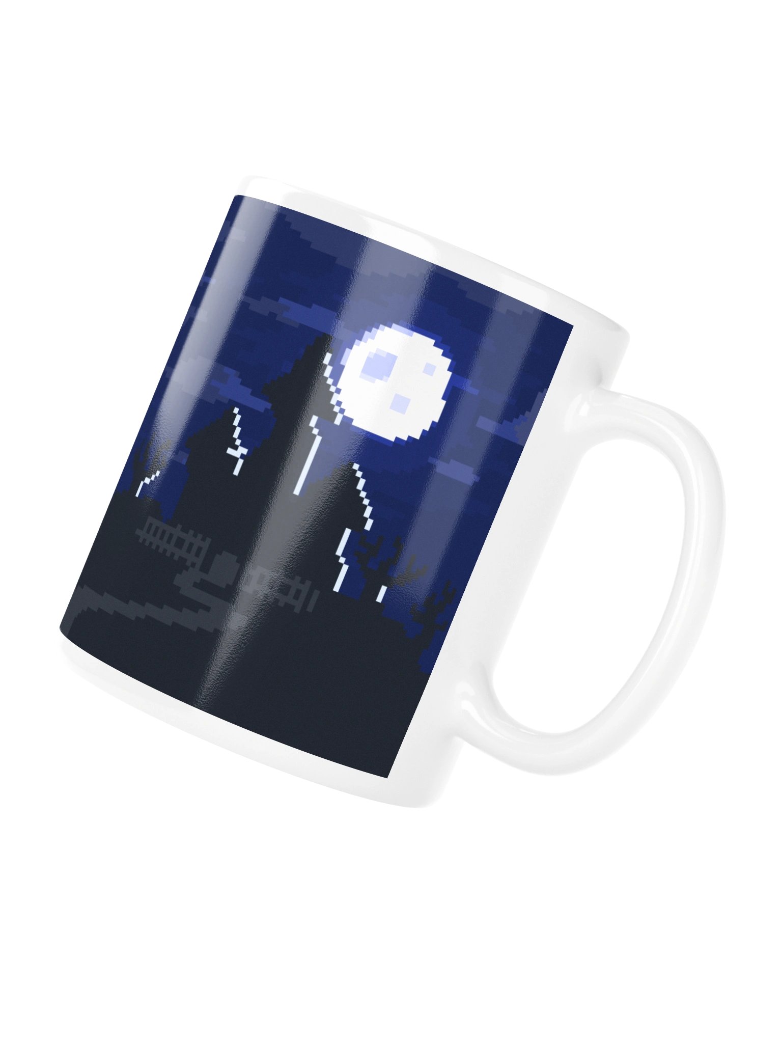 Night Castle – Pixel-boy Mug product image (4)