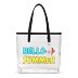 Hello Summer Clear Tote Bag