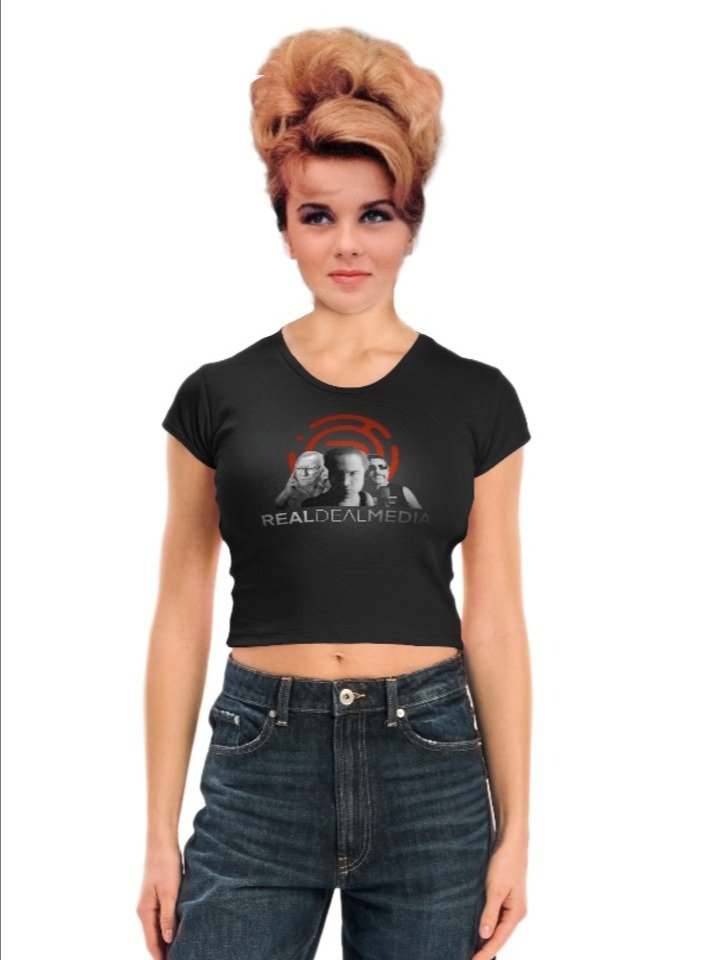 Real Deal Media Legends Crop Top product image (2)