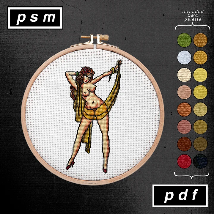 Brooklyn Joe Lieber Pin Up Girl Pattern product image (1)