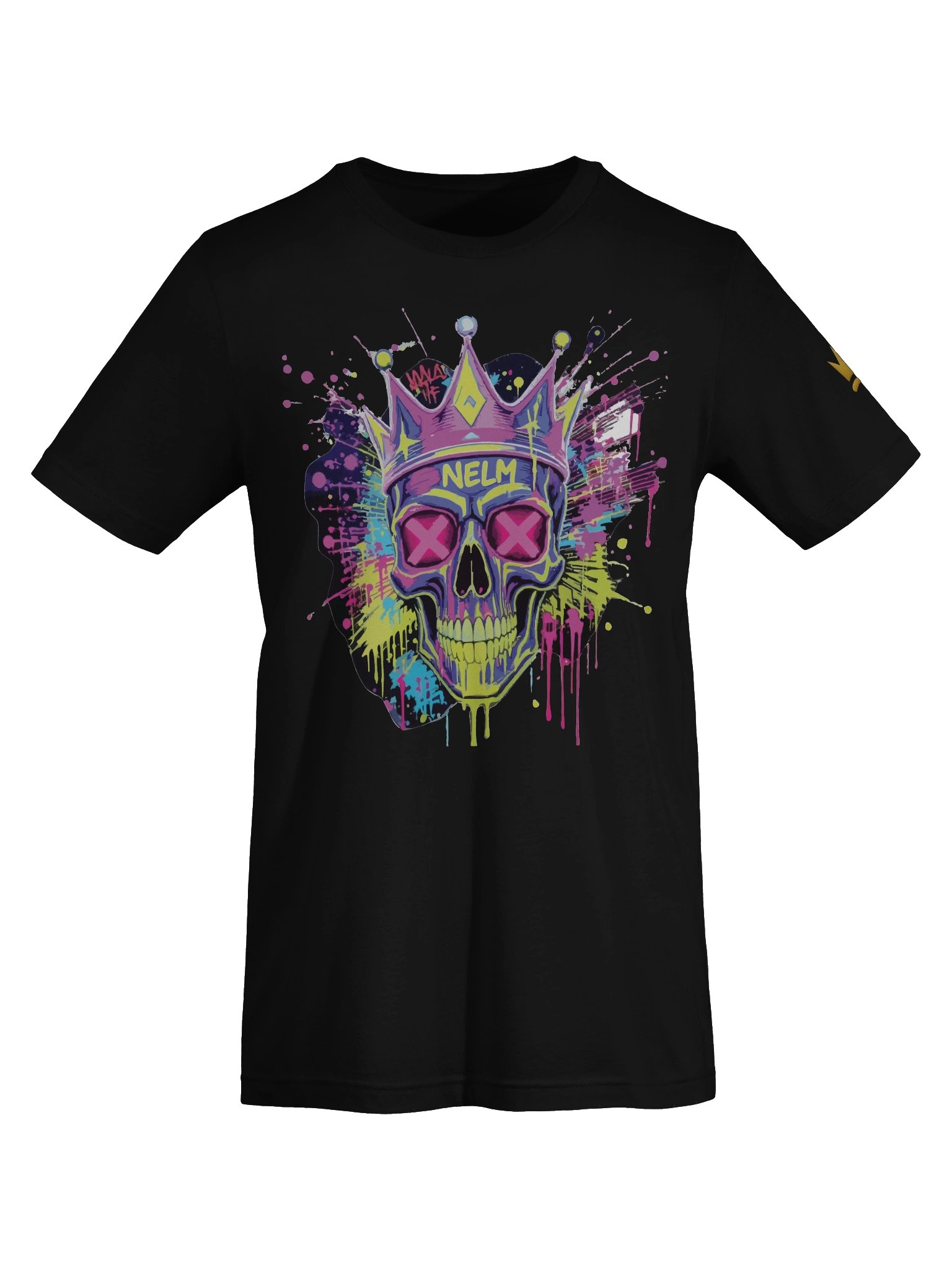 Regal Crown Golden T-Shirt - Unisex T-Shirt – Premium Printed T-Shirt for Everyday Casual & Streetwear product image (7)