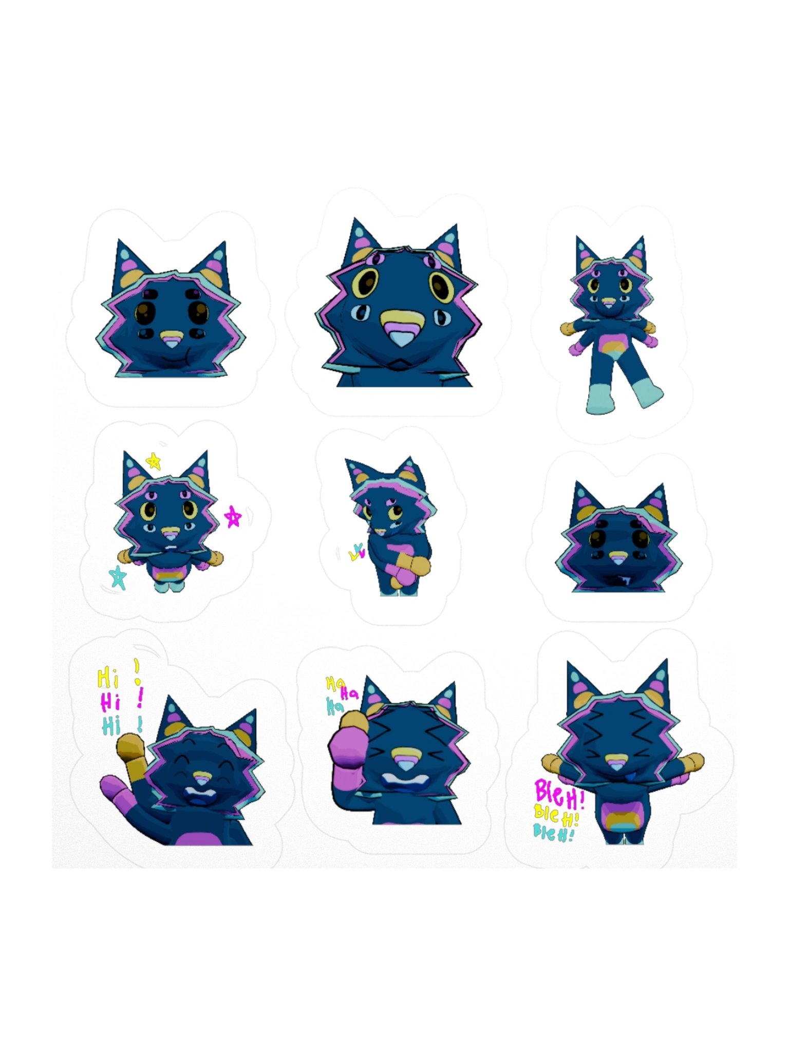 SillyFofii Sticker Sheet product image (2)