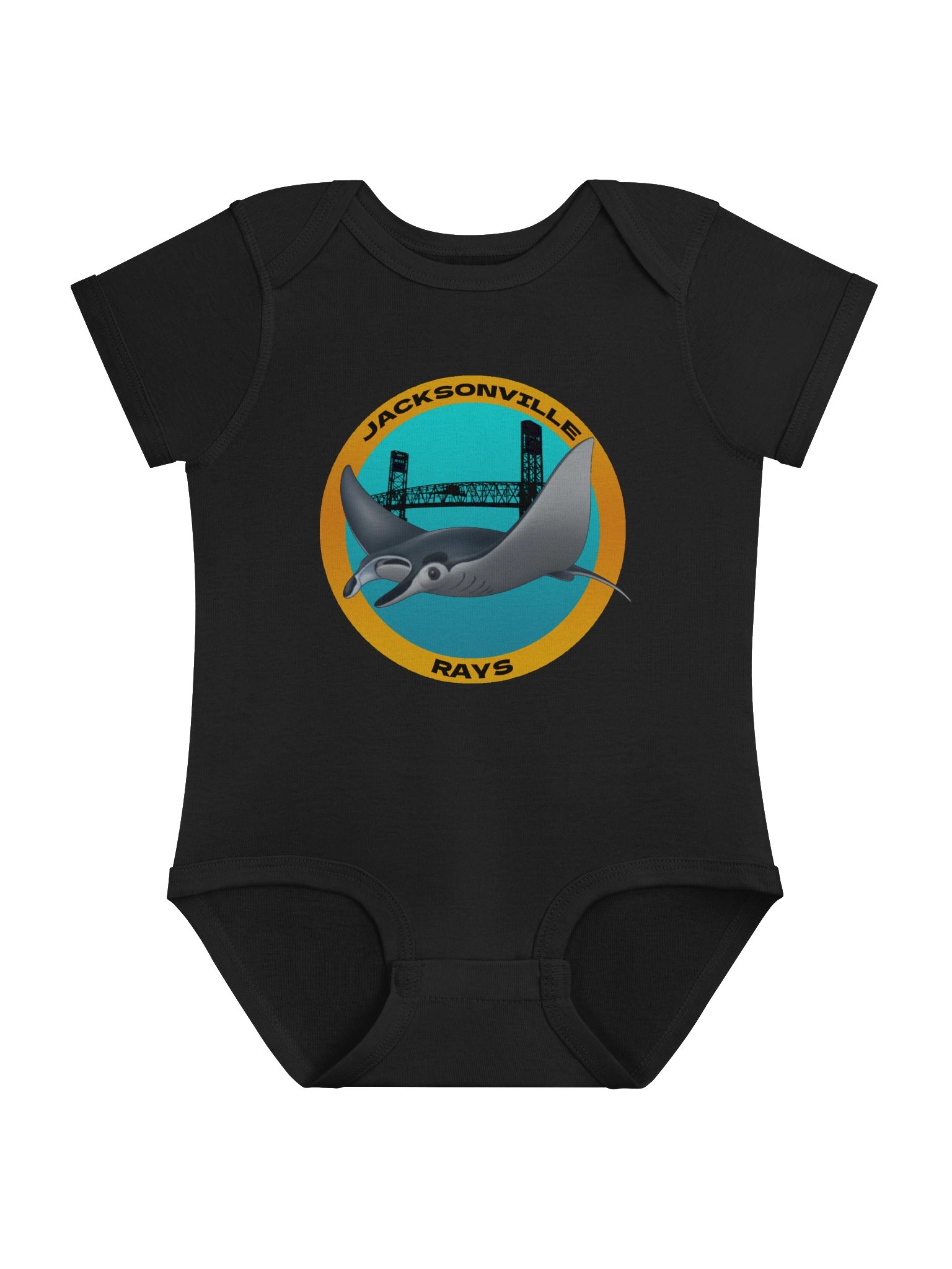 Jacksonville Rays Baby Onesie product image (1)