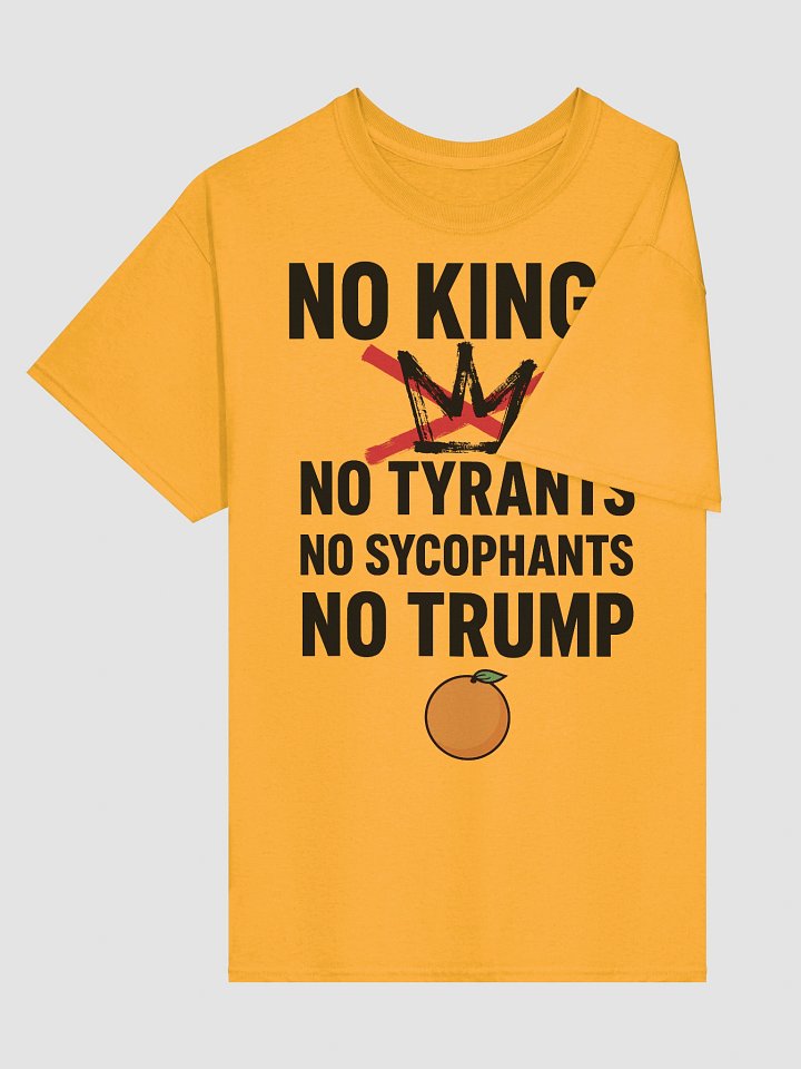 No Kings No Tyrants T Shirt March 28 Protest Yellow Shirts product image (2)