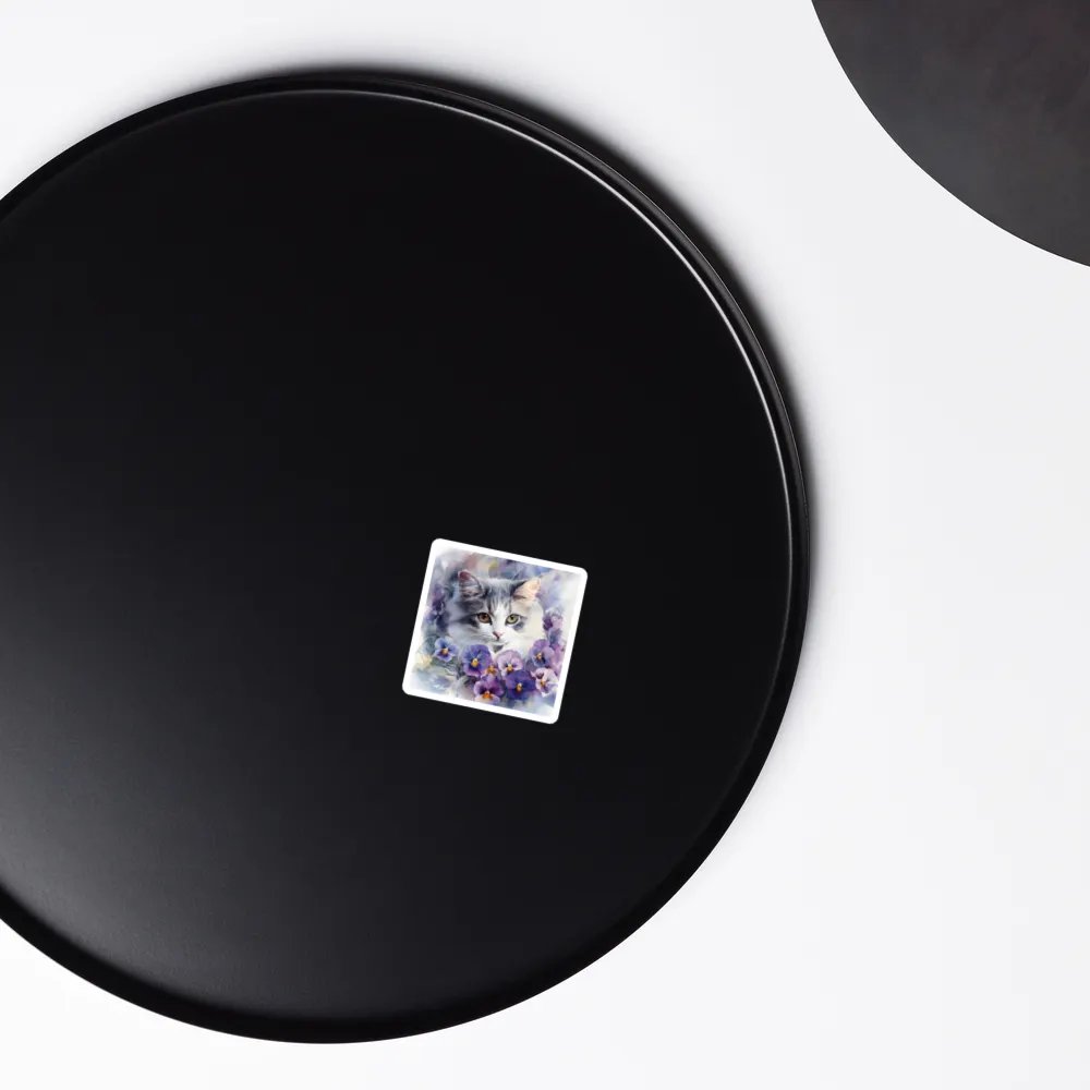 Pansy Cat Magnets product image (6)