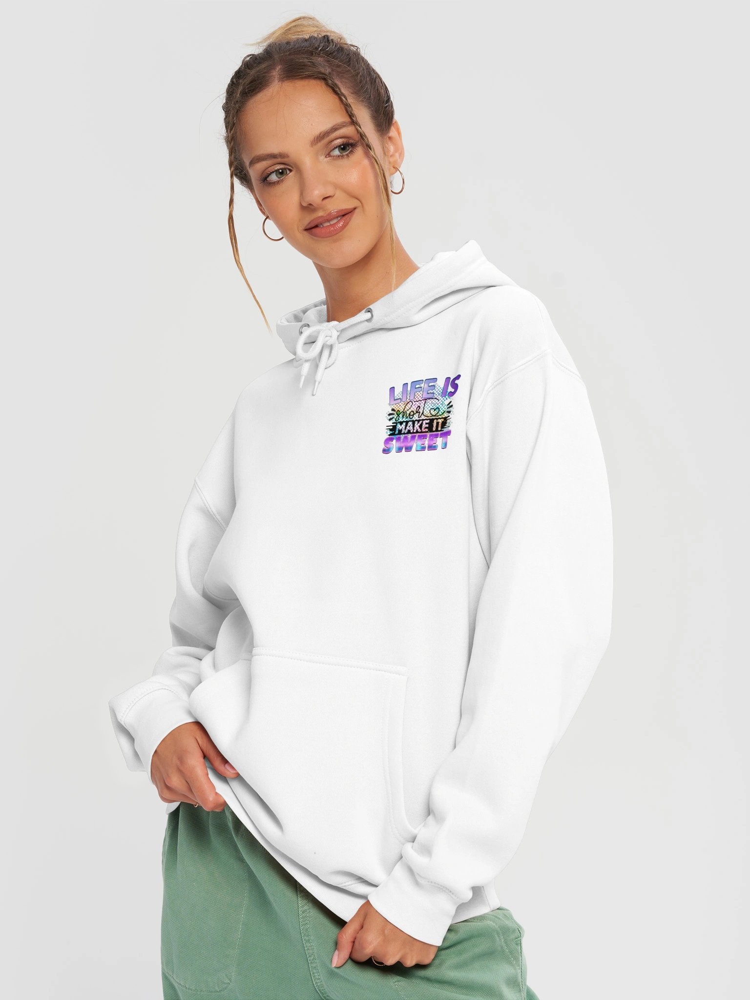 Life is short, make it sweet Hoodie product image (5)