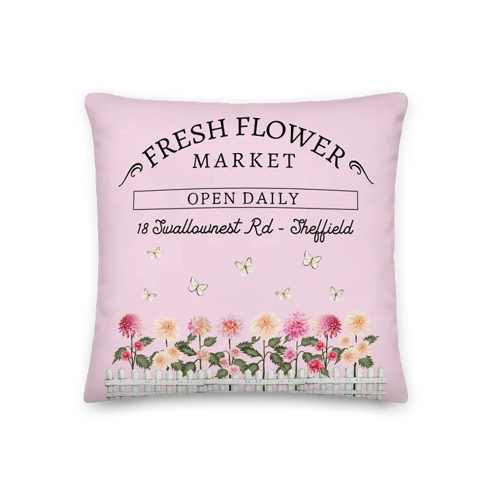 Fresh Flower Market Decorative Pillow product image (1)