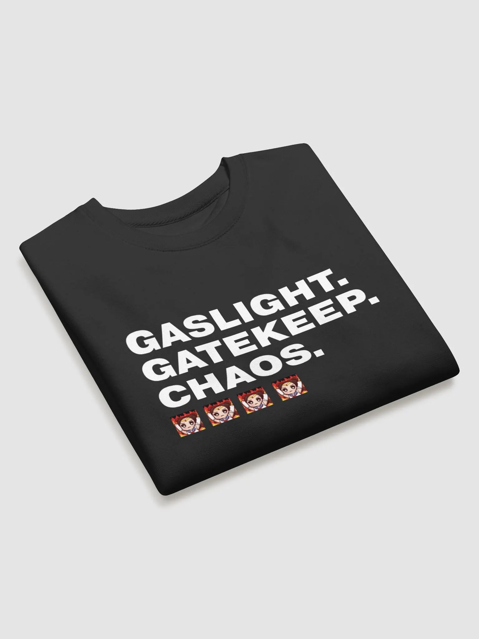Gaslight. Gatekeep. Chaos. - Pullover Sweatshirt product image (3)