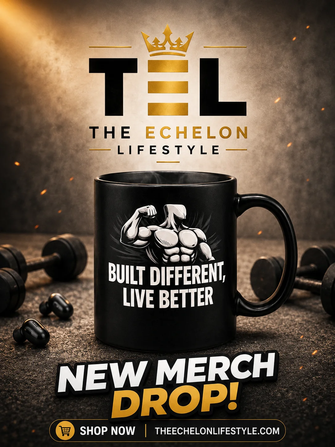 Built Different | Motivational Mug product image (1)