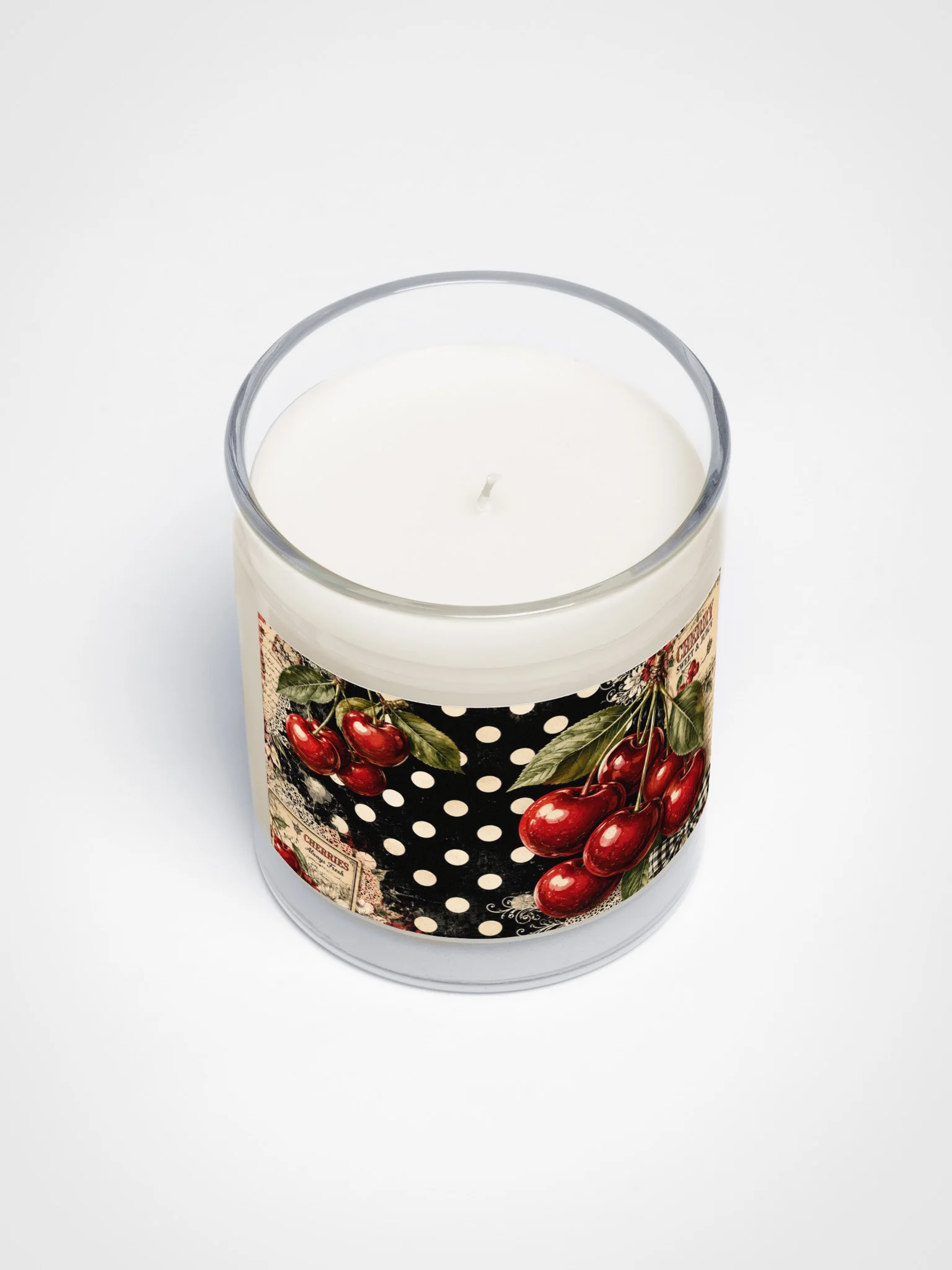 Chic Cherry Glass Jar Candle product image (3)