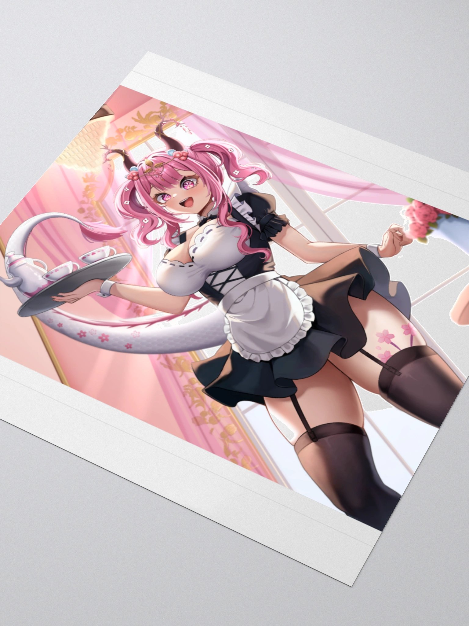 Zeir the Sakura Dragon – Maid Café Sticker product image (9)