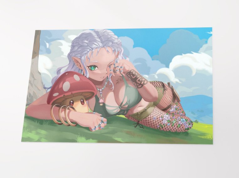 Nap in the Meadow Poster product image (2)