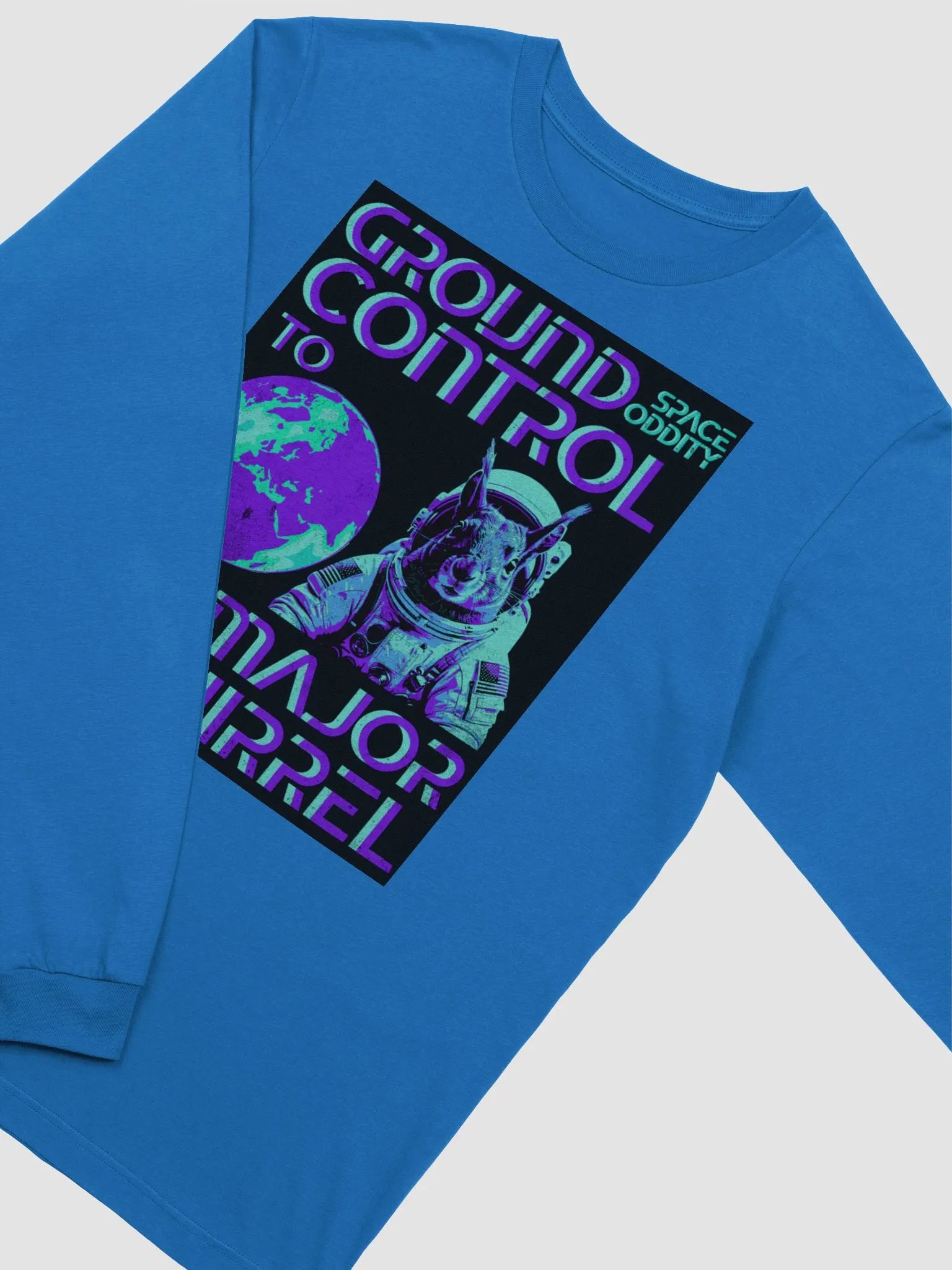 Galactic Squirrel Long Sleeve Tee product image (3)