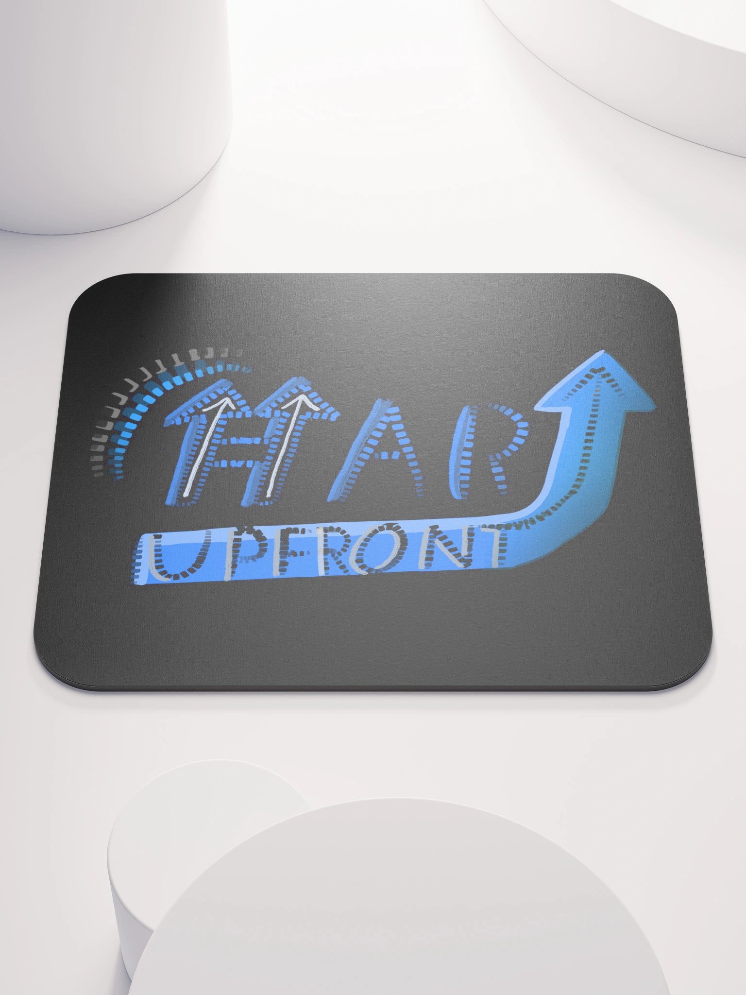 Hari Upfront Mouse Pad - Hand Drawn Logo product image (1)