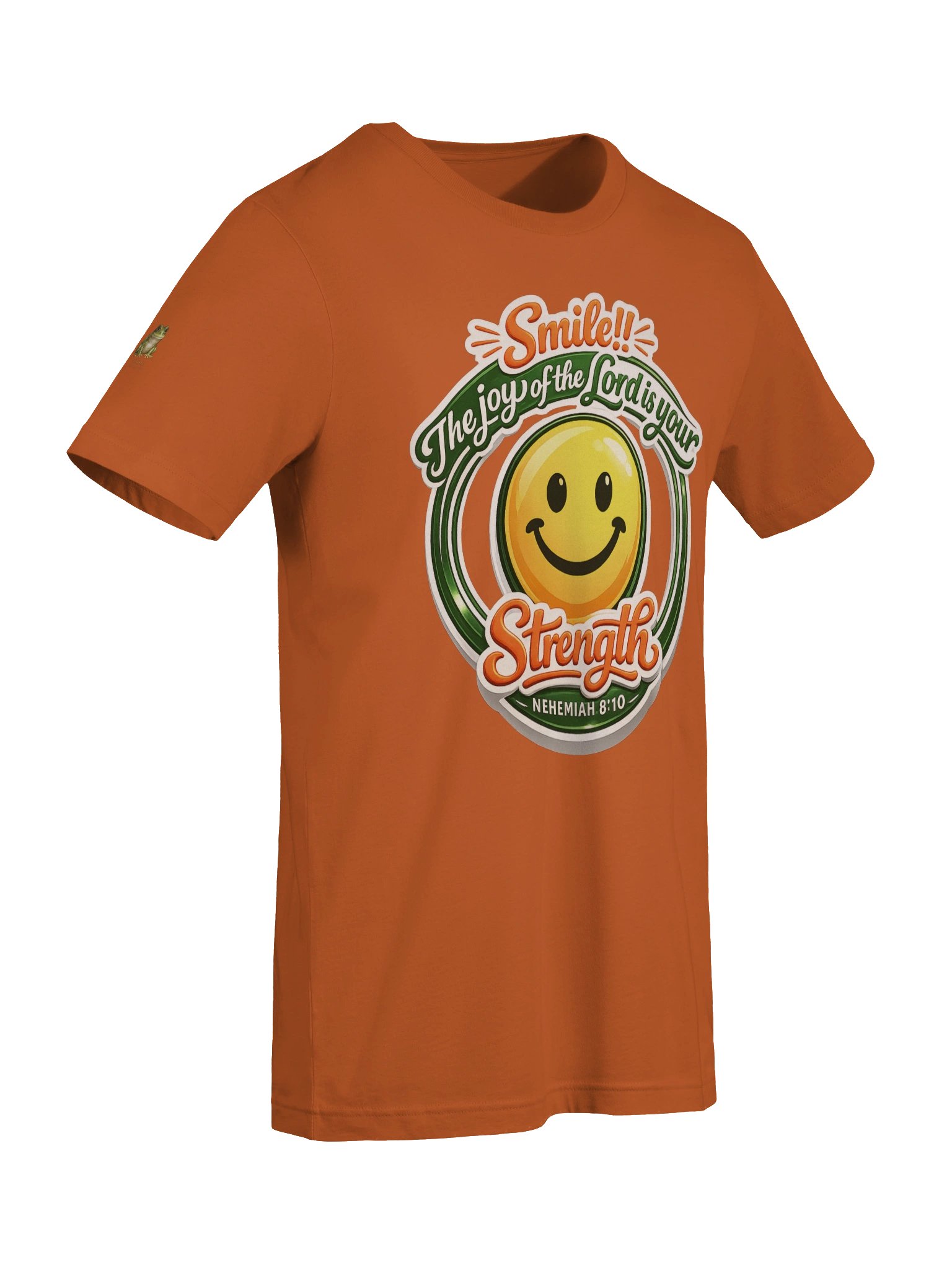 Joyful Strength Smiley T-Shirt product image (3)