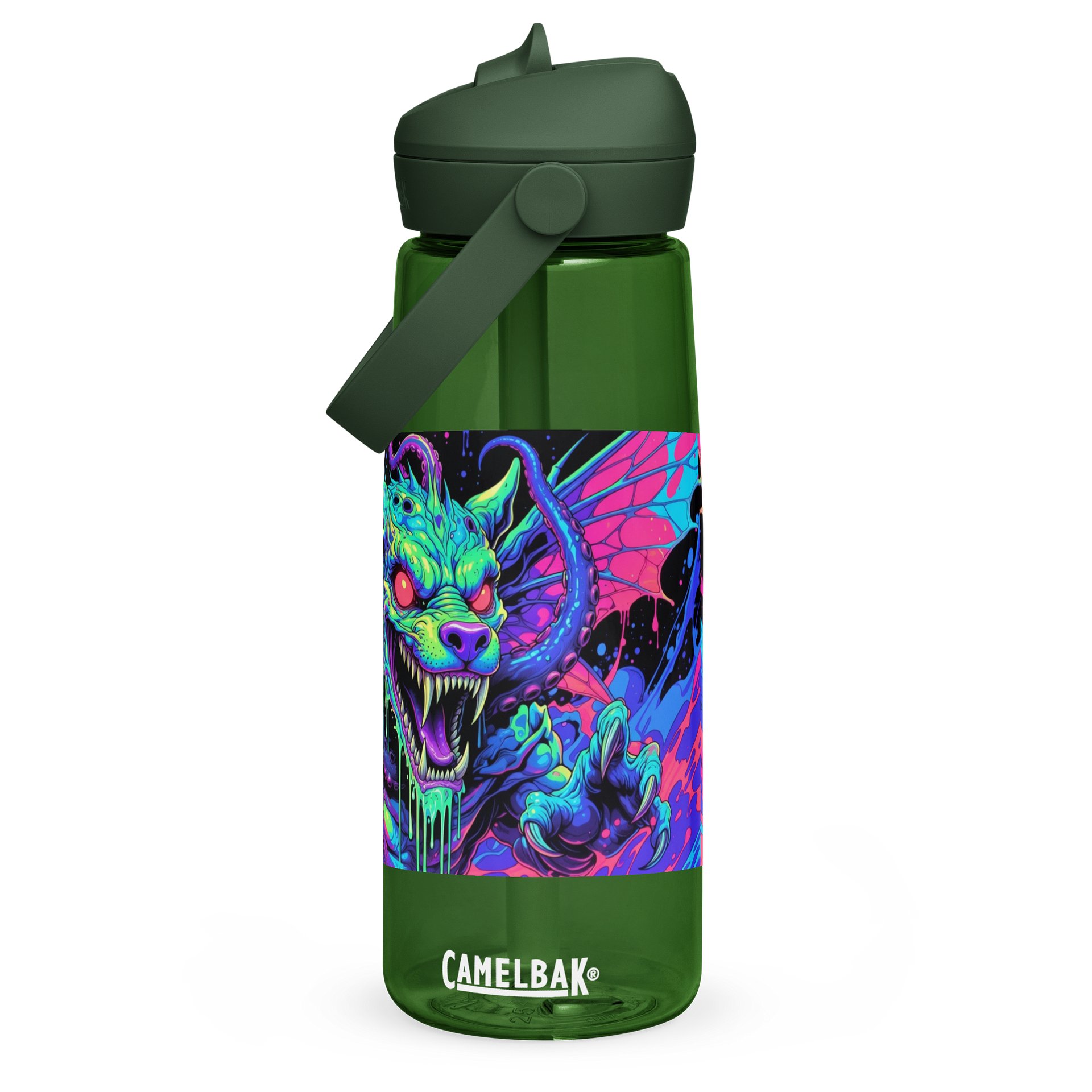 Psychedelic Dragon Creatures Art Print product image (1)