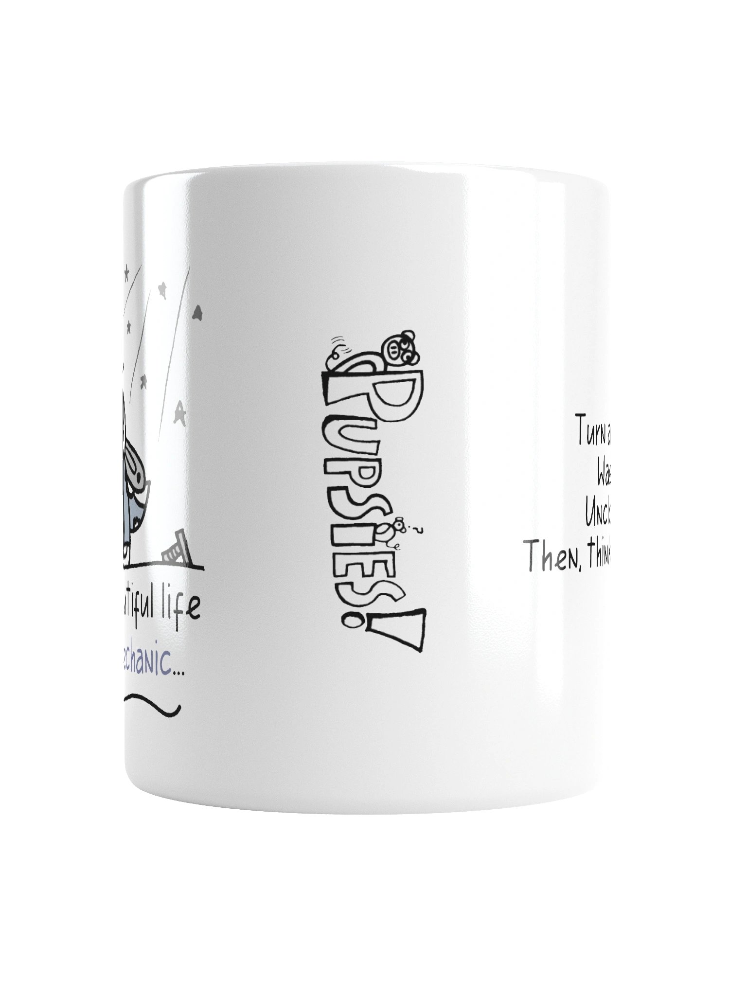 'The Beautiful Life of a Mechanic' Pupsies! Mug product image (16)