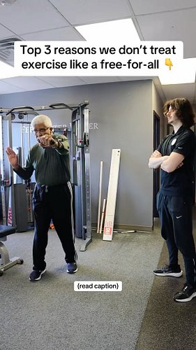 Top 3 reasons we don’t treat exercise like a free-for-all 👇

1️⃣ Not every exercise is right for every body.
Mobility restric...