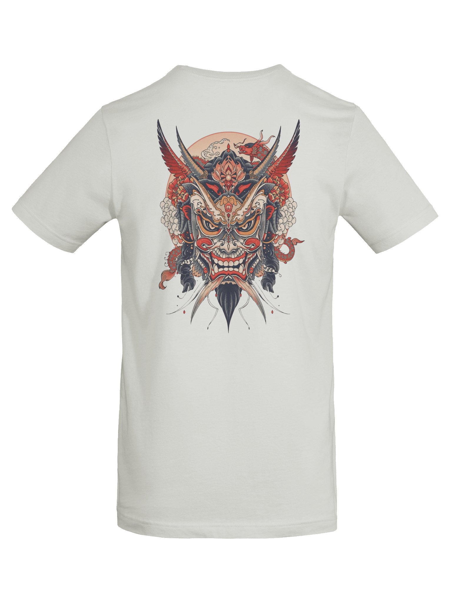 The Bold Oni Mask Streetwear T-Shirt product image (36)