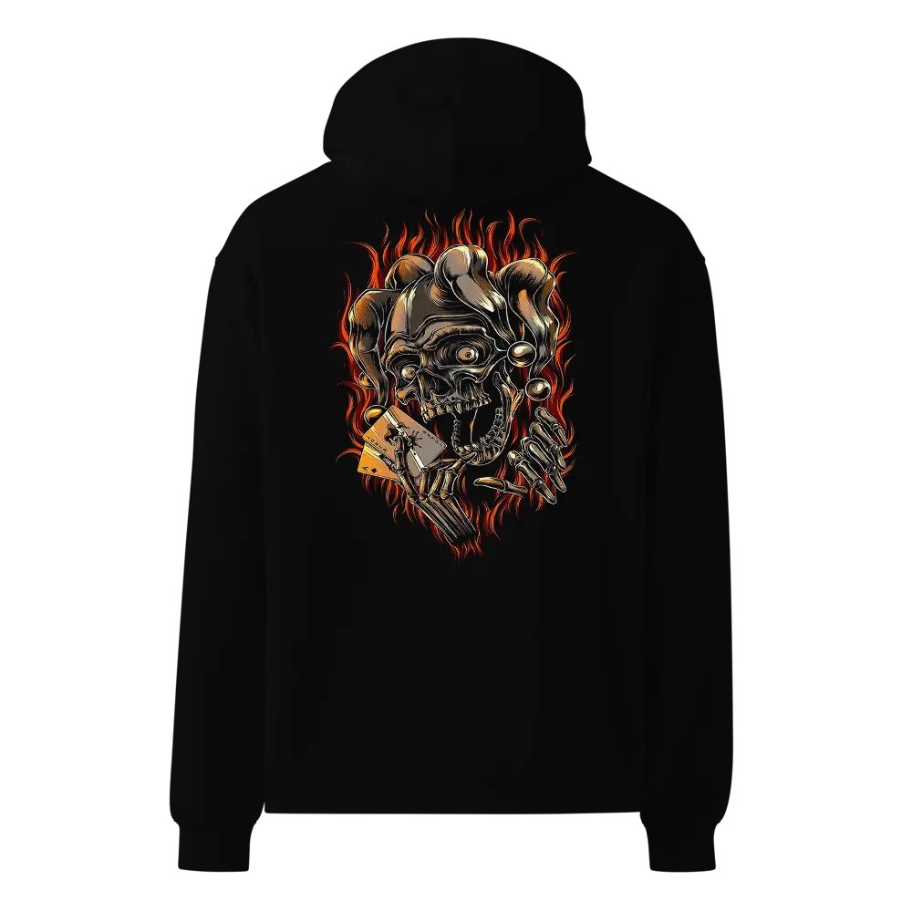 Mystic Jester Oversized Hoodie | Bold & Comfortable Streetwear Pullover product image (1)