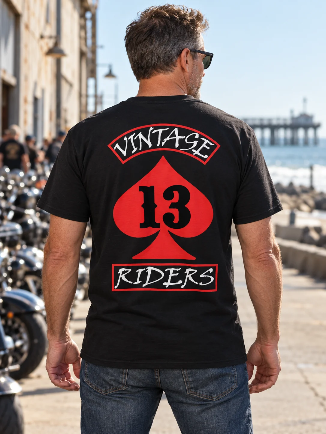 Close the Gap + Vintage Riders 13 — Gildan Unisex Softstyle Tee product image (2)