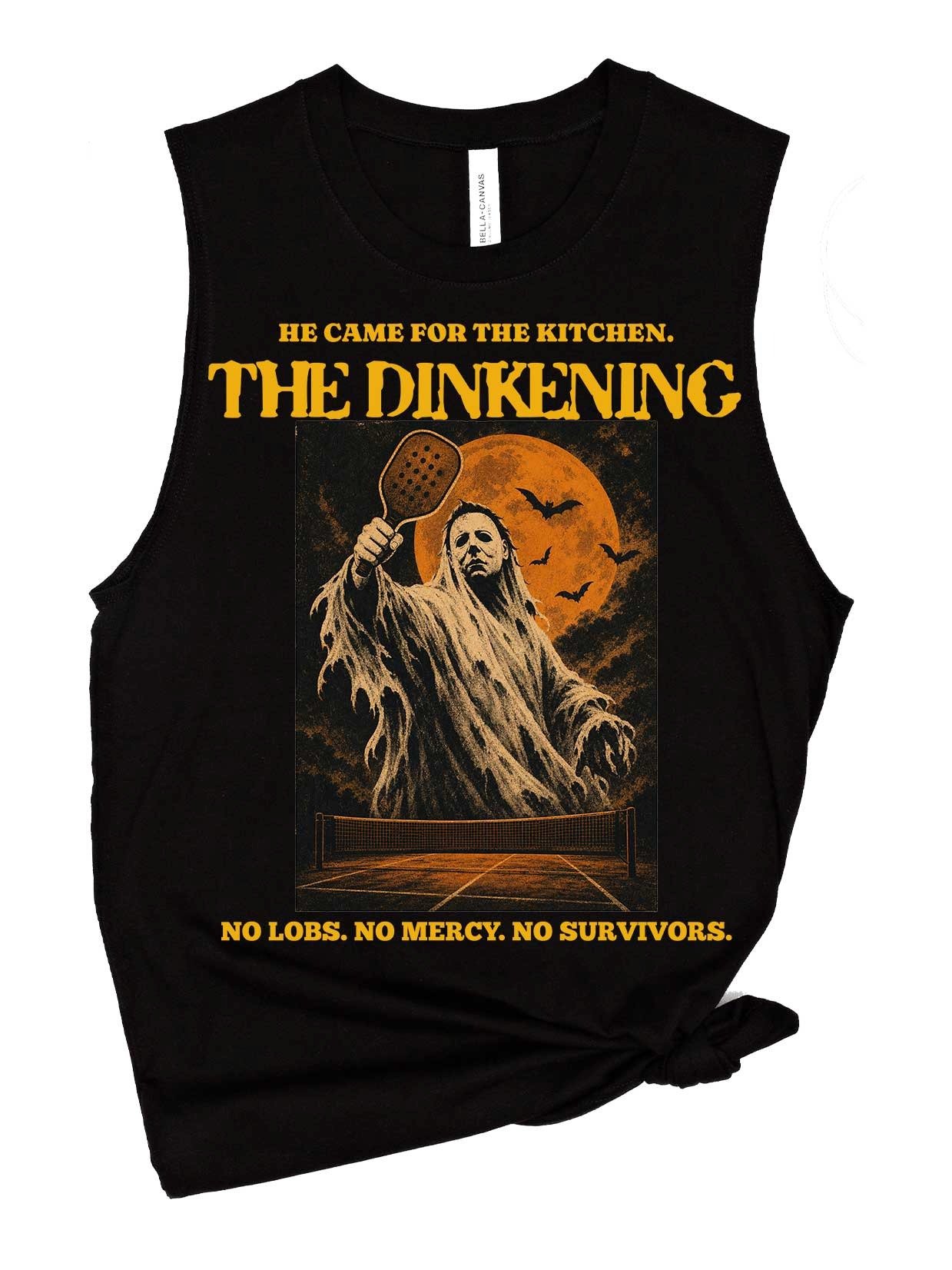 The Dinkening Halloween Pickleball Tank Top Funny Horror Gift for Players product image (1)