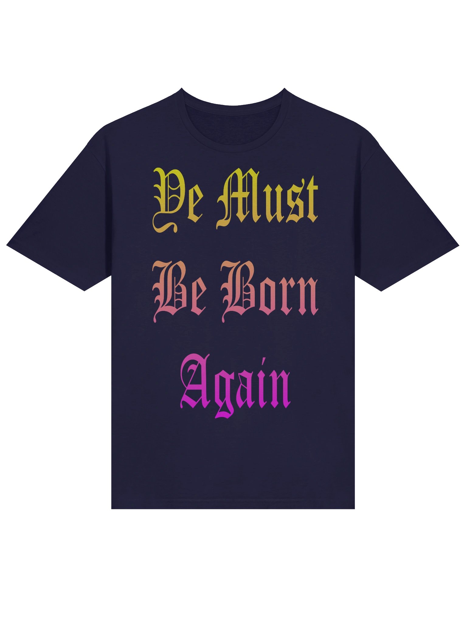 Shirt Christian Ye Must Be Born Again product image (4)