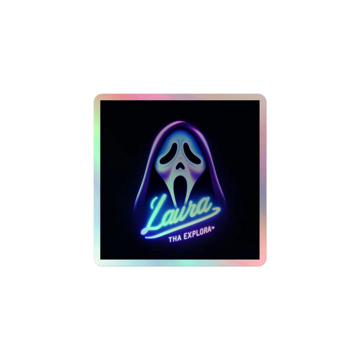 Ghostie Explora Holo Sticker product image (1)