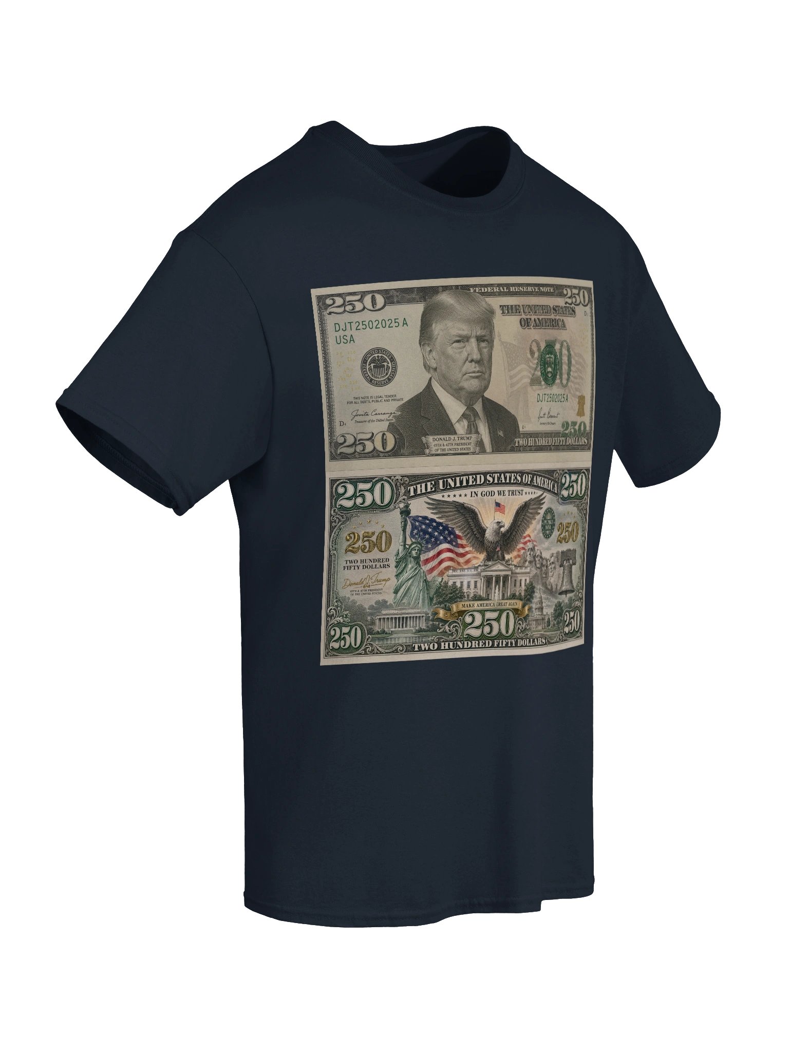 Trump $250 – Make America Great Again | Patriotic Front Printed Tee product image (12)