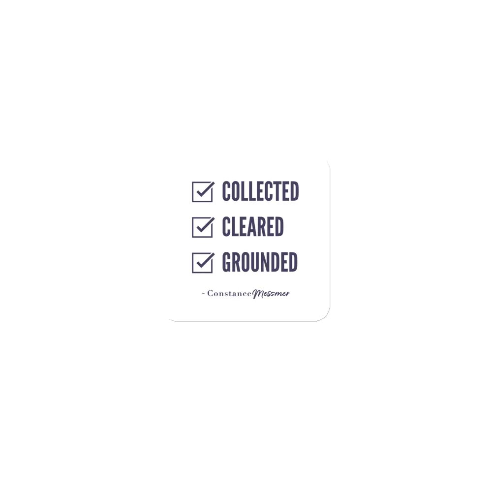 Collected, Cleared, Grounded Magnet product image (2)