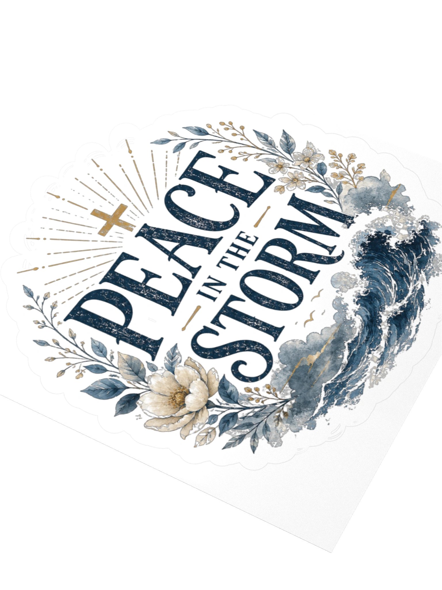 Peace In The Storm Sticker product image (4)