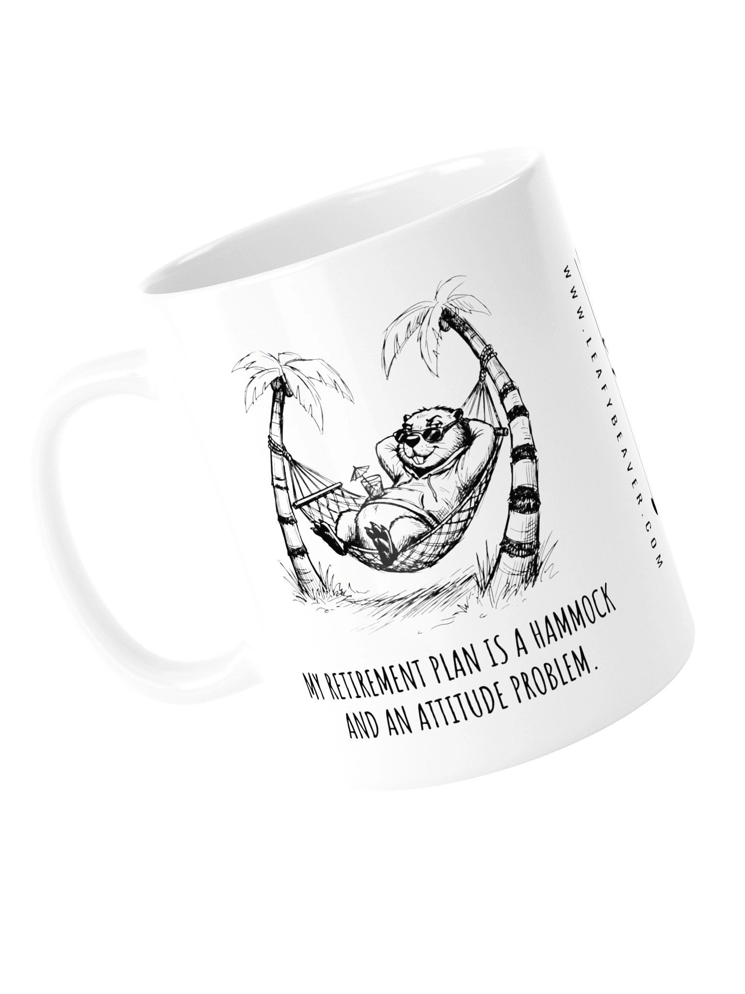 Retirement Plan Mug – Funny Hammock Retirement Coffee Mug product image (5)