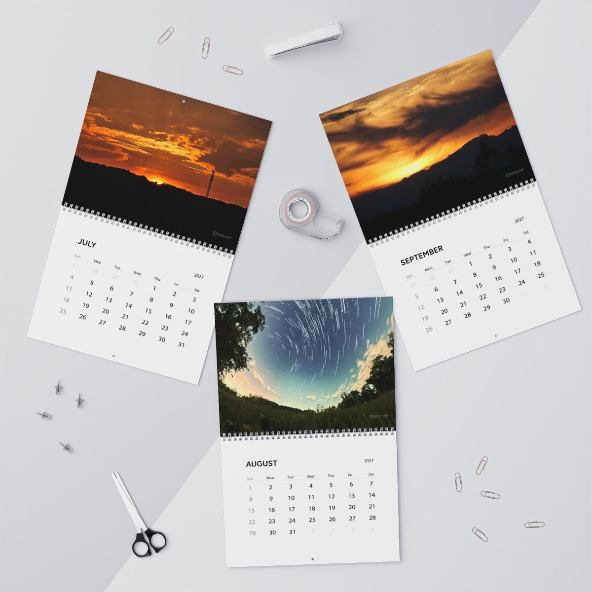 Everyday Skies 2027 Wall Calendar | Sky Photography product image (7)