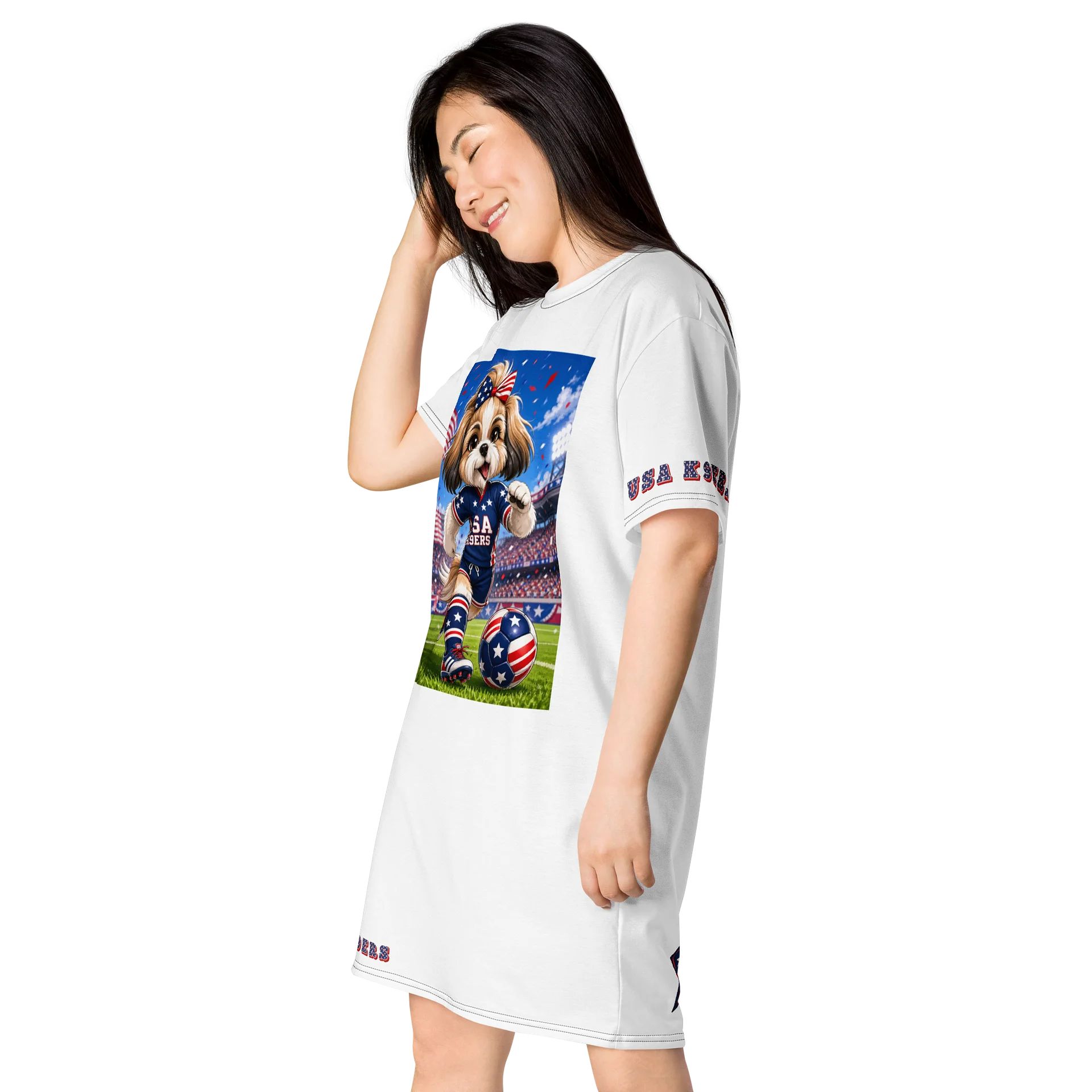 Yorkshire Terrier T-shirt Dress product image (4)