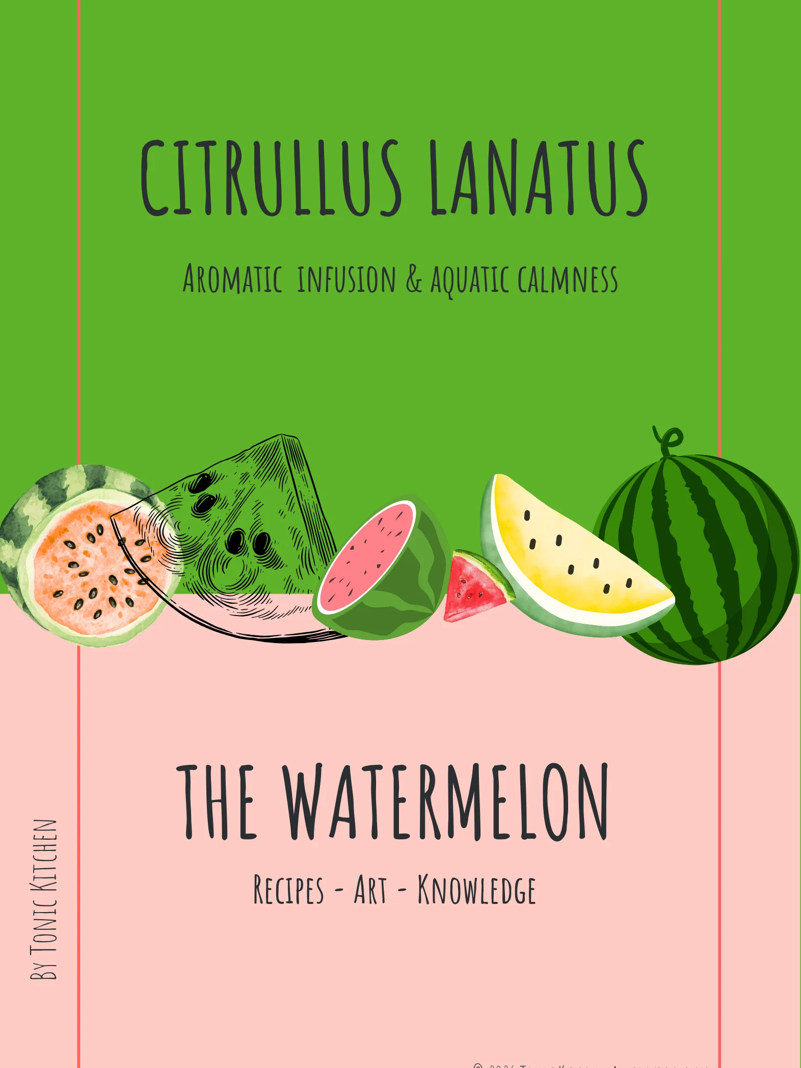 Tonic Kitchen Food Zine, Issue 03, The Watermelon product image (1)