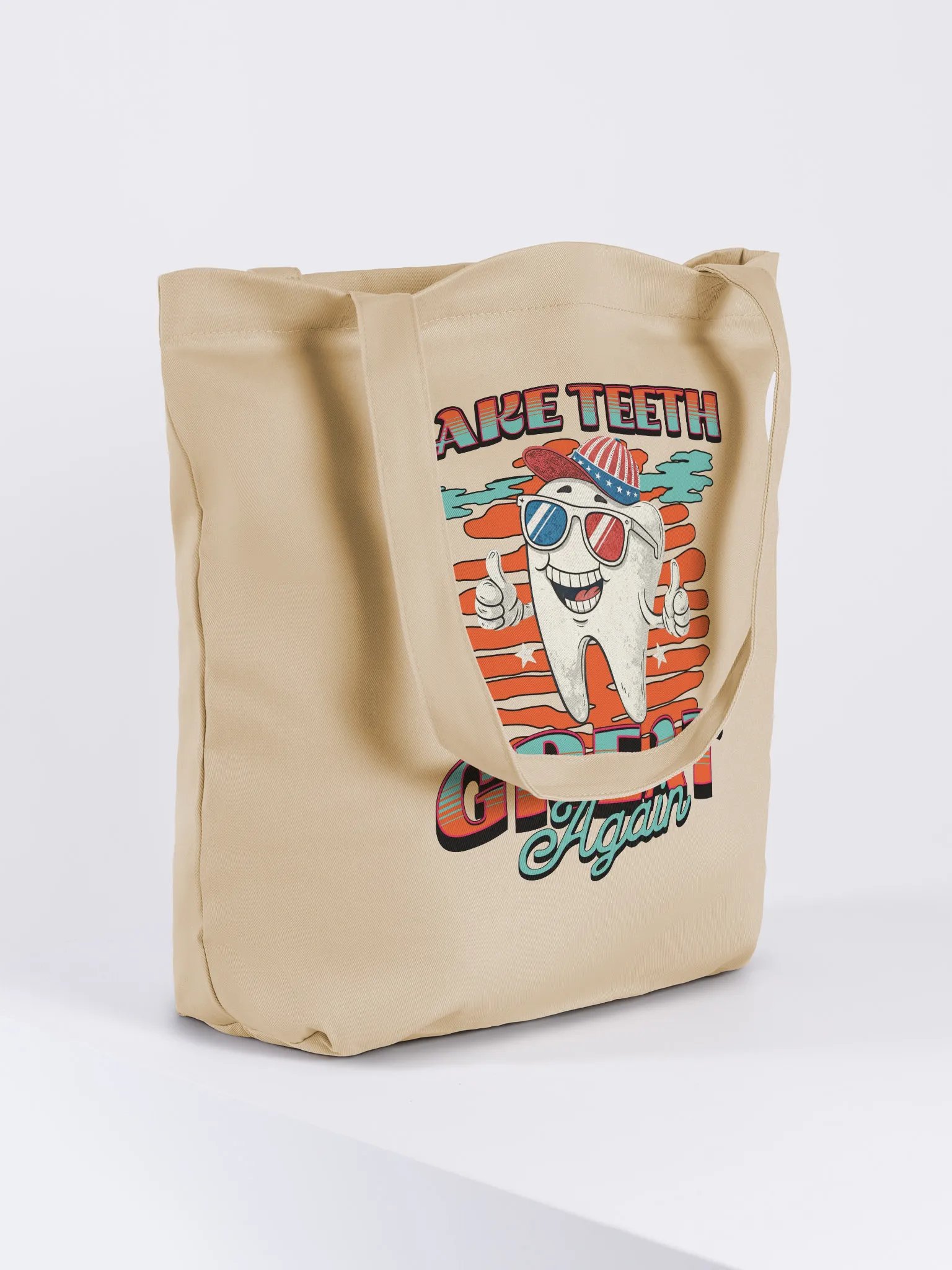 Make Teeth Great Again Tote Bag product image (4)